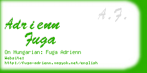 adrienn fuga business card